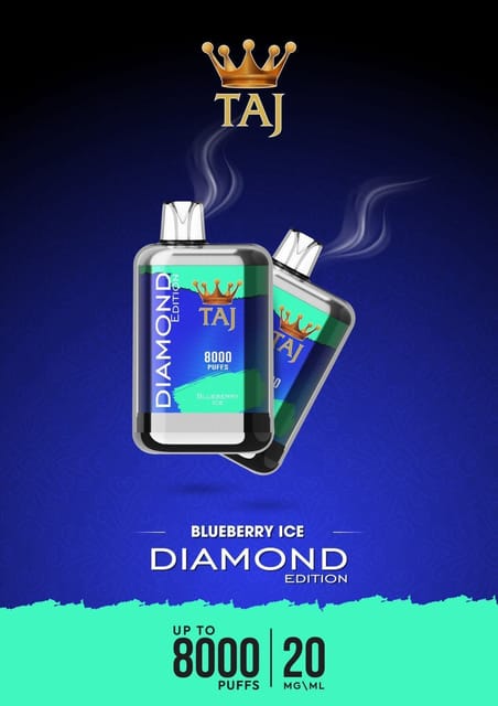 TAJ 8000 PUFFS DIAMOND EDITION